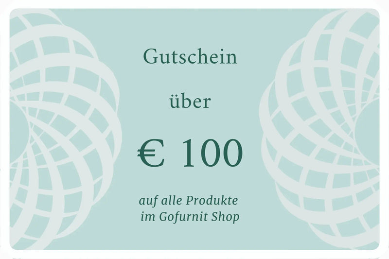Gofurnit Geschenkgutschein – Flexible Wahl für dein Liebstes — Ansicht 3