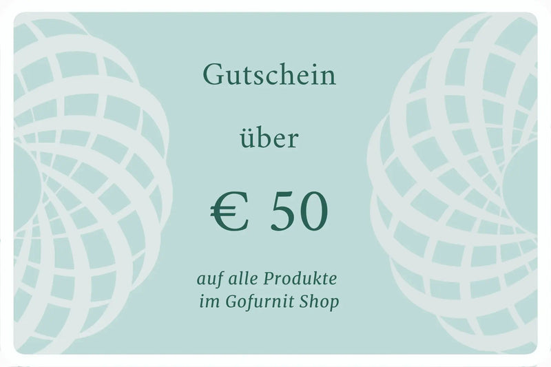 Gofurnit Geschenkgutschein – Flexible Wahl für dein Liebstes — Ansicht 4