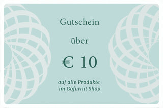Gofurnit Geschenkgutschein Gofurnit