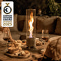 LUCEO Design Table Fire with Rotating Flame and 2500 W Heat Output