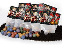 10x5 flower marbles in a sachet "Happy New Year" - handmade seed bombs — Ansicht 5