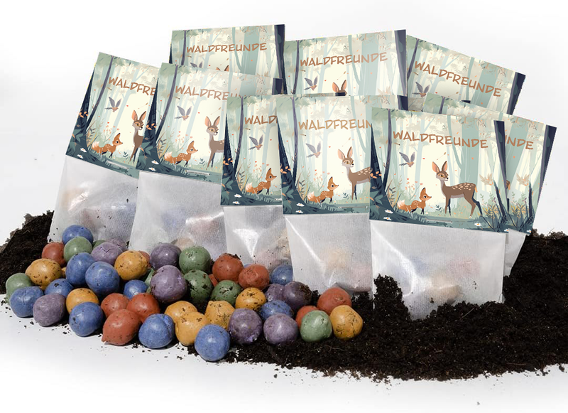 10x5 Flower Marbles in a Bag – Forest Friends by Die Stadtgärtner — Ansicht 7