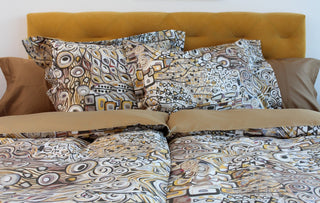 Bettwäsche-Set Gustav – 100 % Baumwolle, Satin 300 TC, bügelleicht