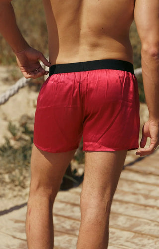 Seiden-Boxershorts – 96% Seide | 4% Elastan | Atmungsaktiv