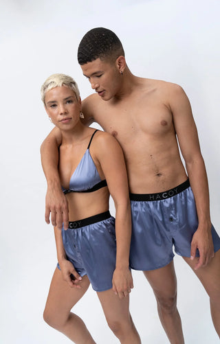 Seiden-Boxershorts – 96% Seide | 4% Elastan | Atmungsaktiv