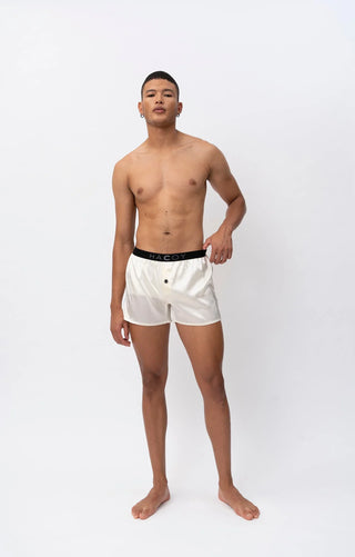 Seiden-Boxershorts – 96% Seide | 4% Elastan | Atmungsaktiv