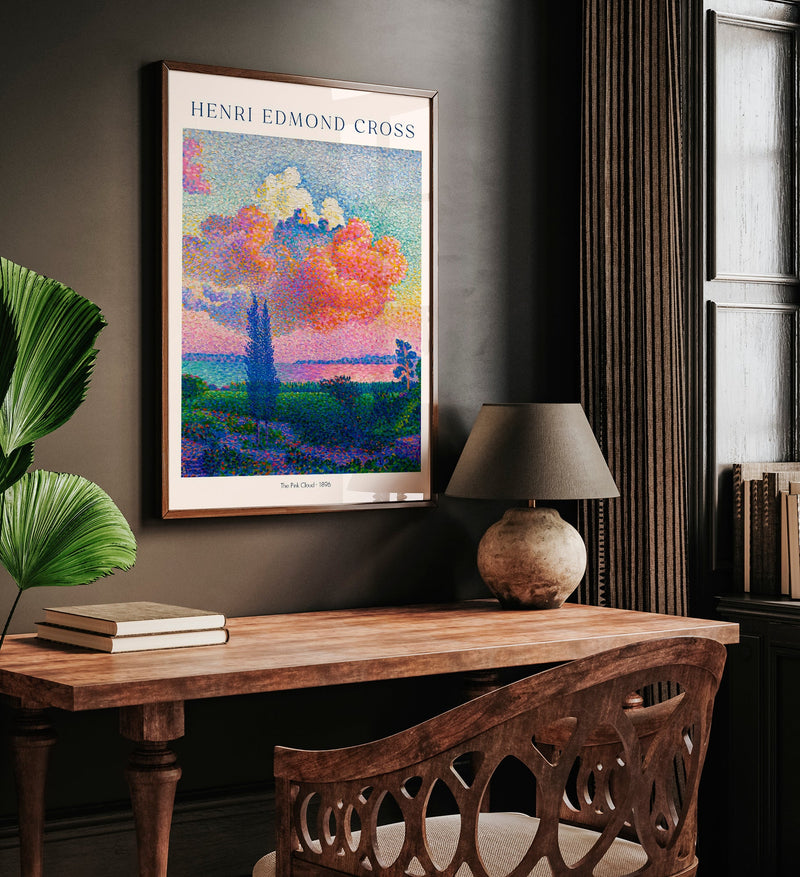 The Pink Cloud – Henri-Edmond Cross Exhibition Poster | UV-resistant — Ansicht 2