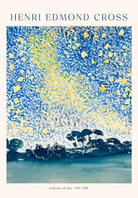 Landscape with Stars – Fine Art Print Henri Edmond Cross | Premium Art Print — Ansicht 3