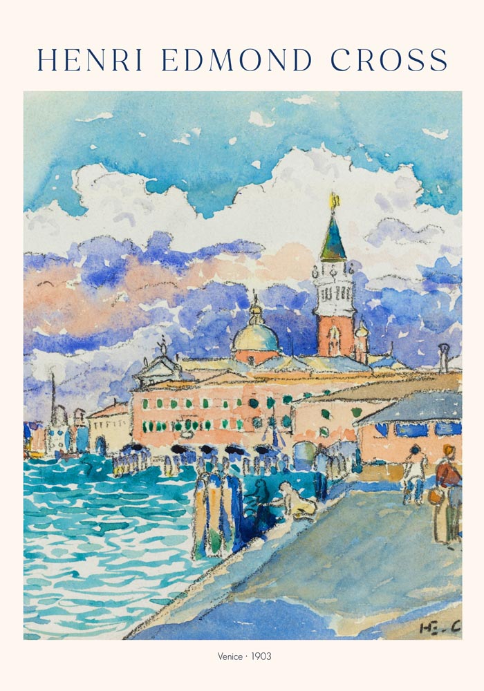 Venice – Fine Art Print Henri Edmond Cross Poster Premium Qualität — Ansicht 3