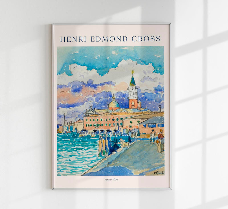 Venice – Fine Art Print Henri Edmond Cross Poster Premium Qualität — Patroa Studio