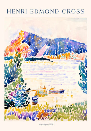 Cap Negre – Henri Edmond Cross | Exhibition Poster | Fine Art