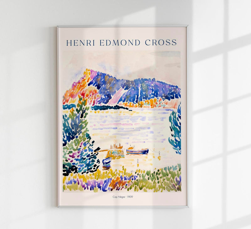 Cap Negre – Henri Edmond Cross | Exhibition Poster | Fine Art Giclée or Canvas — Patroa Studio