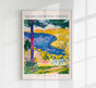Valley with Fir Shade on the the Mountain – Henri Edmond Cross Art Print | UV-resistant | Neo-Impressionism