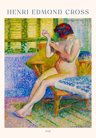 Model – Henri Edmond Cross Poster | Fine Art Print | UV-beständig