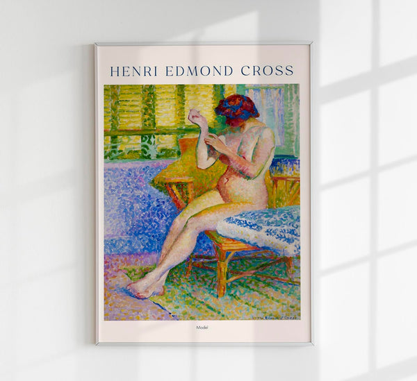 Henri Edmond Cross Model Poster – Fine Art Print UV-beständig