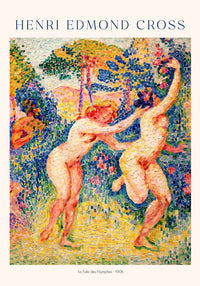 Le Fuite des Nymphes – Pointillism Art Print by Henri Edmond Cross — Ansicht 3