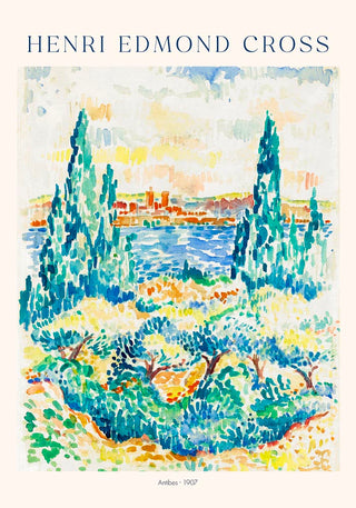 Antibes by Henri Edmond Cross – Fine Art Print | UV-beständig | Premiumqualität