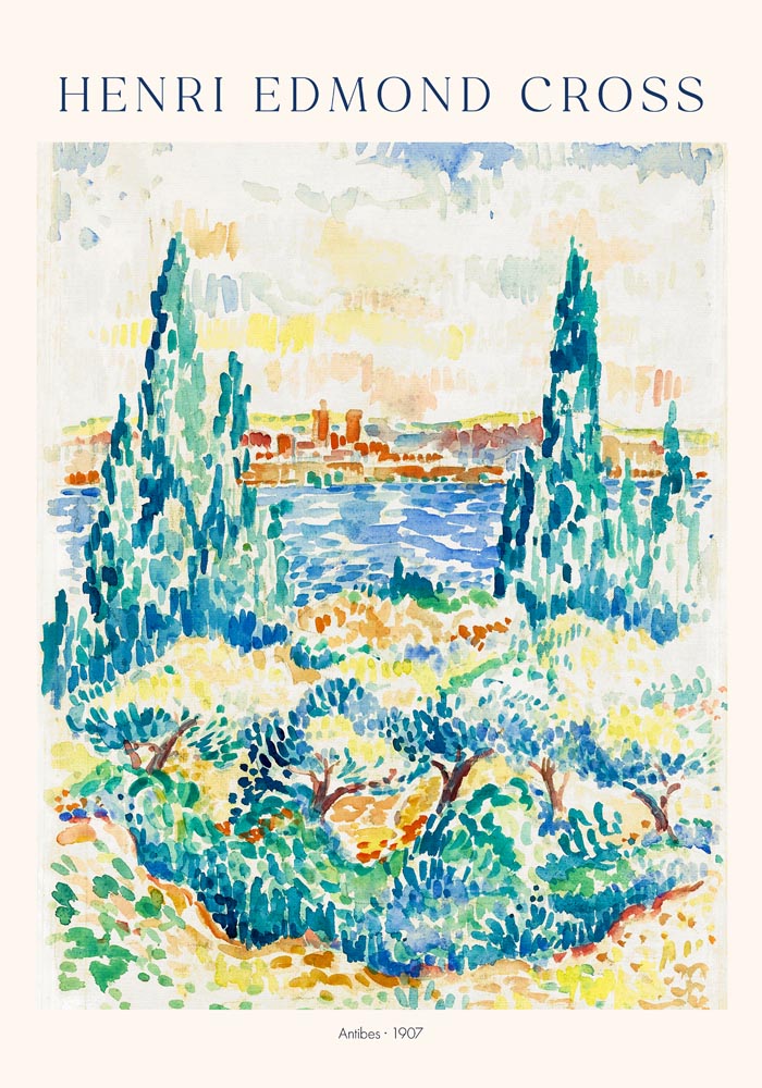 Antibes by Henri Edmond Cross – Fine Art Print UV-resistant — Ansicht 3