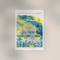 Garden of the Painter by Henri Edmond Cross Exhibition Poster – Neoimpressionistischer Garten Fine Art Print — Ansicht 2