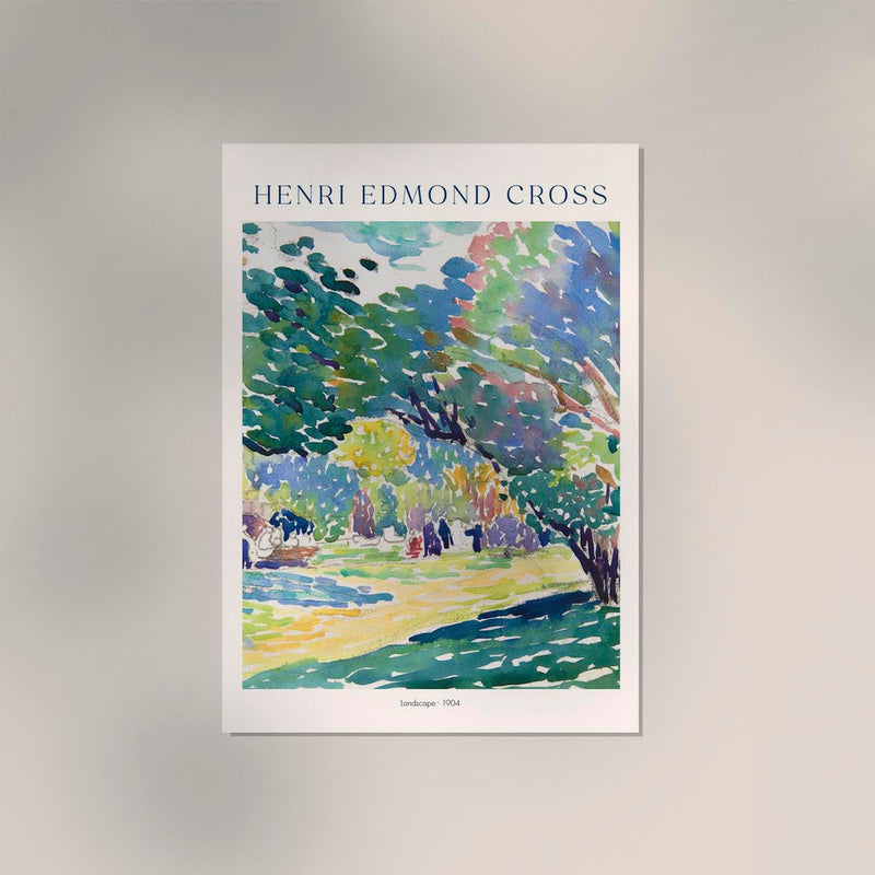 Landscape – Fine Art Print Henri Edmond Cross Poster Premium Quality — Ansicht 2