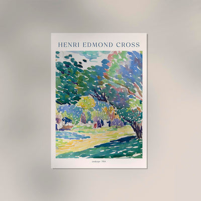 Landscape – Fine Art Print Henri Edmond Cross Poster Premium Qualität