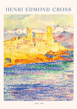 Antibes by Henri Edmond Cross – Fine Art Poster | UV-beständig | Atelierdruck Berlin
