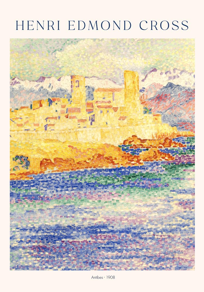 Antibes by Henri Edmond Cross – Fine Art Poster UV-resistant Studio Print Berlin — Ansicht 3