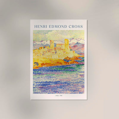 Antibes by Henri Edmond Cross – Fine Art Poster UV-beständig Atelierdruck Berlin