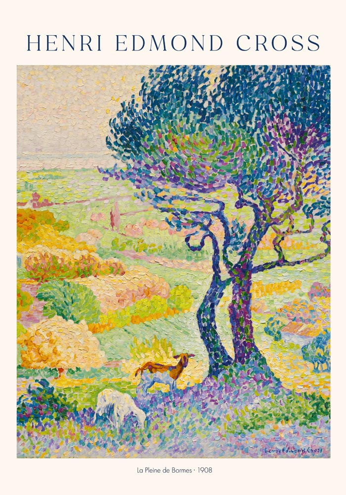 La Plage de Bormes by Henri Edmond Cross – Pointillism Art Print | Coastal Light — Ansicht 3