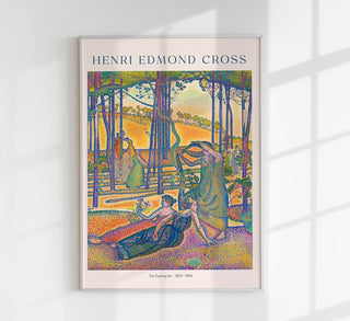 The Evening Air – Exhibition Poster by Henri Edmond Cross | UV-beständig | Premium Kunstdruck aus Berlin