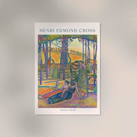 The Evening Air – Exhibition Poster by Henri Edmond Cross | UV-beständig | Premium Kunstdruck — Ansicht 2