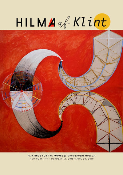 Hilma af Klint – The Swan Nr. 9 Poster Fine Art Print | Atelierdruck Berlin