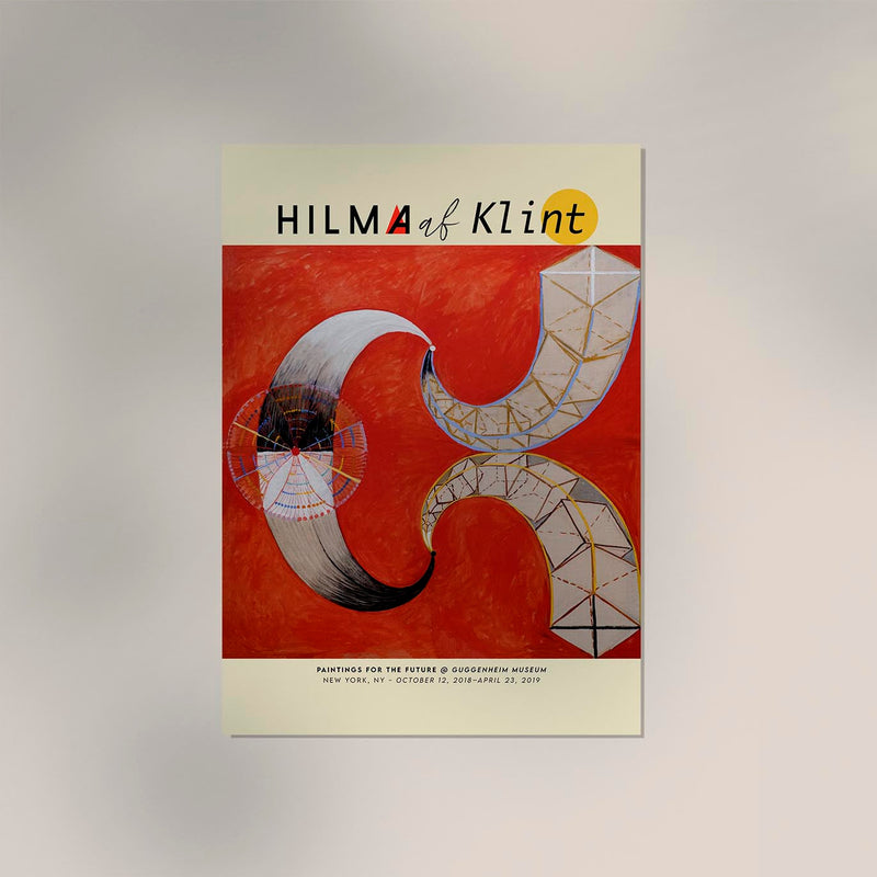 Hilma af Klint – The Swan Nr. 9 Poster Fine Art Print | Atelierdruck Berlin — Ansicht 3
