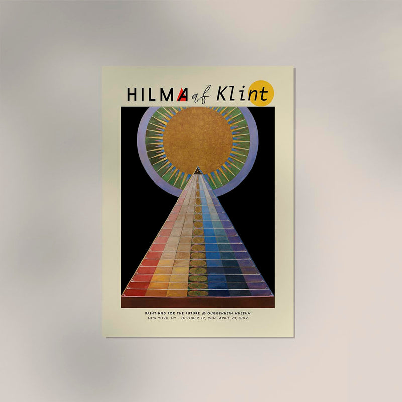 Hilma Af Klint Altarpiece Nr 1 – Exhibition Poster | Fine Art Print | UV-beständig — Ansicht 3