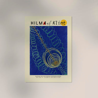 Hilma af Klint Exhibition Poster Primordial Chaos Nr. 16 – Fine Art Print UV-resistent