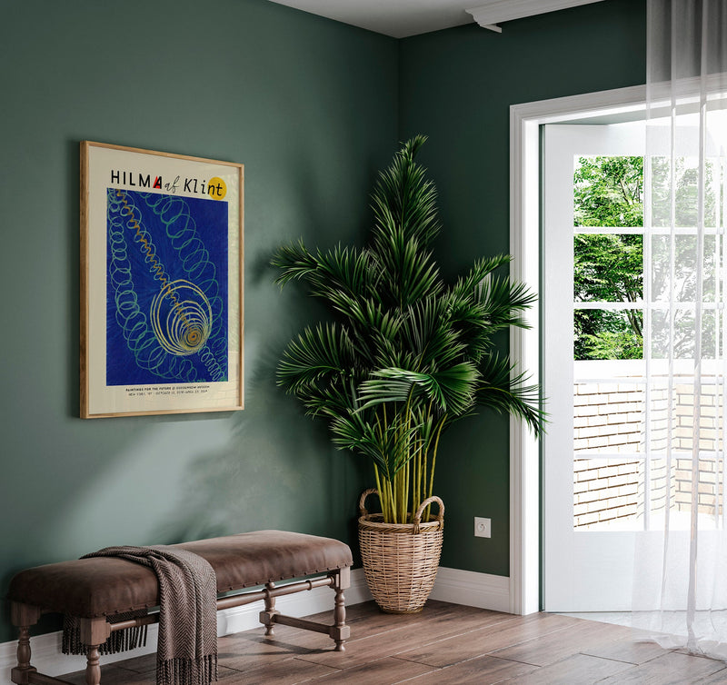 Hilma af Klint Exhibition Poster Primordial Chaos Nr. 16 – Fine Art Print UV-resistent — Ansicht 2