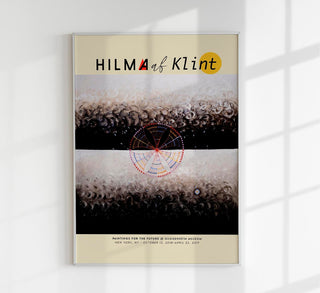Hilma Af Klint The Swan No. 10 – Exhibition Poster Fine Art Print UV-resistant