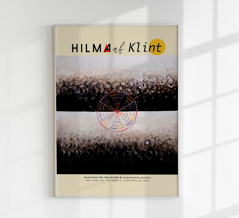 Hilma Af Klint The Swan Nr 10 – Exhibition Poster Fine Art Print UV-beständig — Patroa Studio