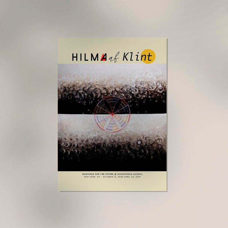 Hilma Af Klint The Swan Nr 10 – Exhibition Poster Fine Art Print UV-beständig — Ansicht 3