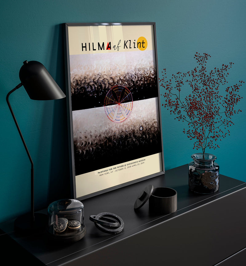 Hilma Af Klint The Swan Nr 10 – Exhibition Poster Fine Art Print UV-beständig — Ansicht 2