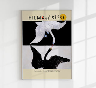 Hilma Af Klint The Swan Nr 1 – Exhibition Poster | Fine Art Print | UV-beständig