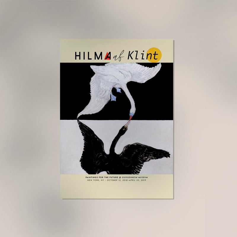 Hilma Af Klint The Swan Nr 1 – Fine Art Print UV-beständig — Ansicht 3