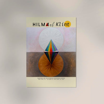 Hilma Af Klint The Swan Nr 12 – Exhibition Poster Fine Art Print