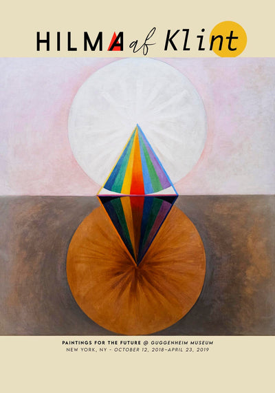 Hilma Af Klint The Swan Nr 12 – Exhibition Poster Fine Art Print
