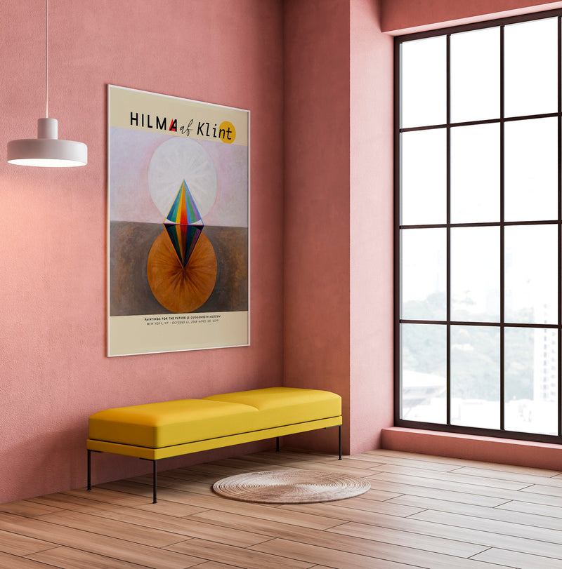 Hilma Af Klint The Swan Nr 12 – Exhibition Poster Fine Art Print — Ansicht 2