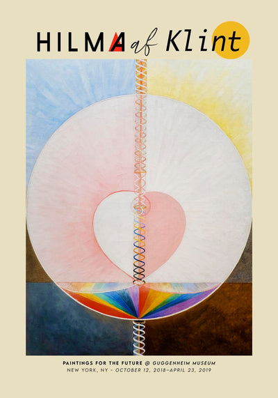 Hilma af Klint Exhibition Poster The Dove No. 1 – Fine Art Print UV-Resistant
