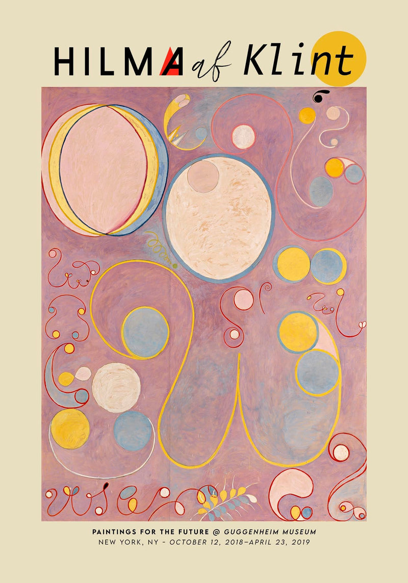 Hilma af Klint – The Ten Largest No. 8 Poster | Fine Art Print — Ansicht 4