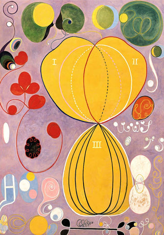 Hilma af Klint – The Ten Largest Poster | Fine Art Print | Atelierdruck Berlin