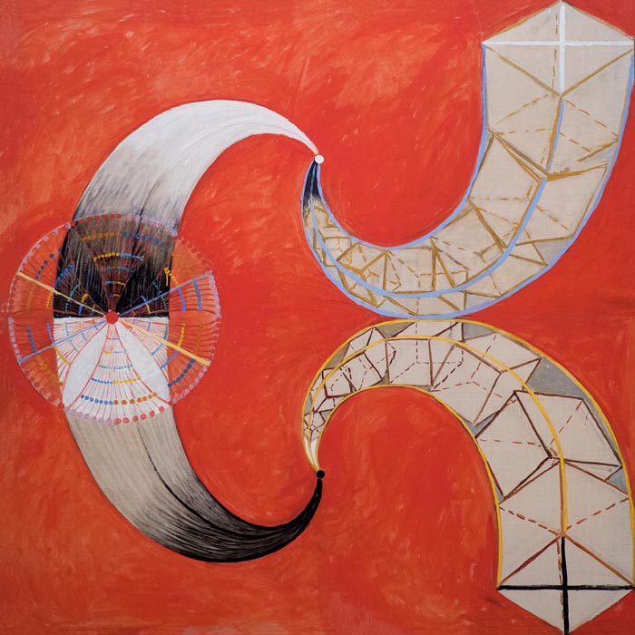 The Swan by Hilma af Klint – Fine Art Print UV-resistent Canvas — Ansicht 3