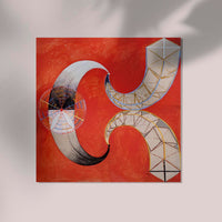 The Swan by Hilma af Klint – Fine Art Print UV-resistent Canvas — Ansicht 2